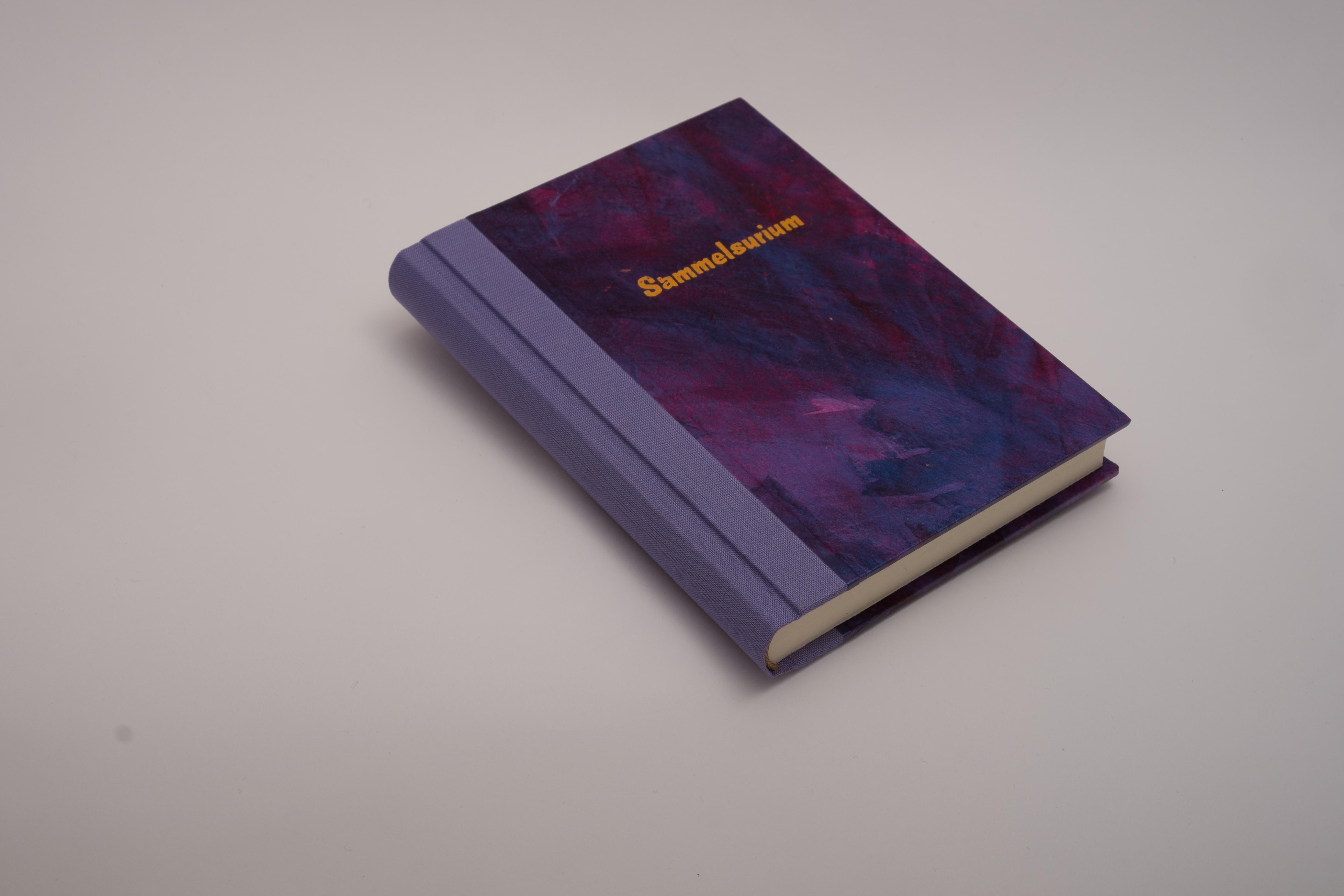 2021 Buch Sammelsurium Violett